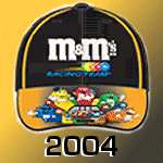 nascar hats 2004